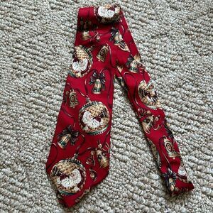 Men’s Christmas Tie - American Traditions USA - Santa Claus‎